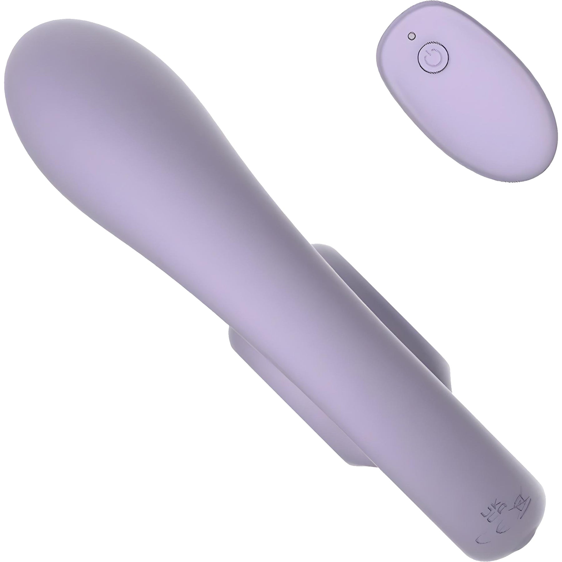 SVibe Snail GIZI Duo Silicone Rechargeable Waterproof Couples Vibrator - Lilac
