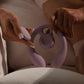 SVibe Snail GIZI Duo Silicone Rechargeable Waterproof Couples Vibrator - Lilac