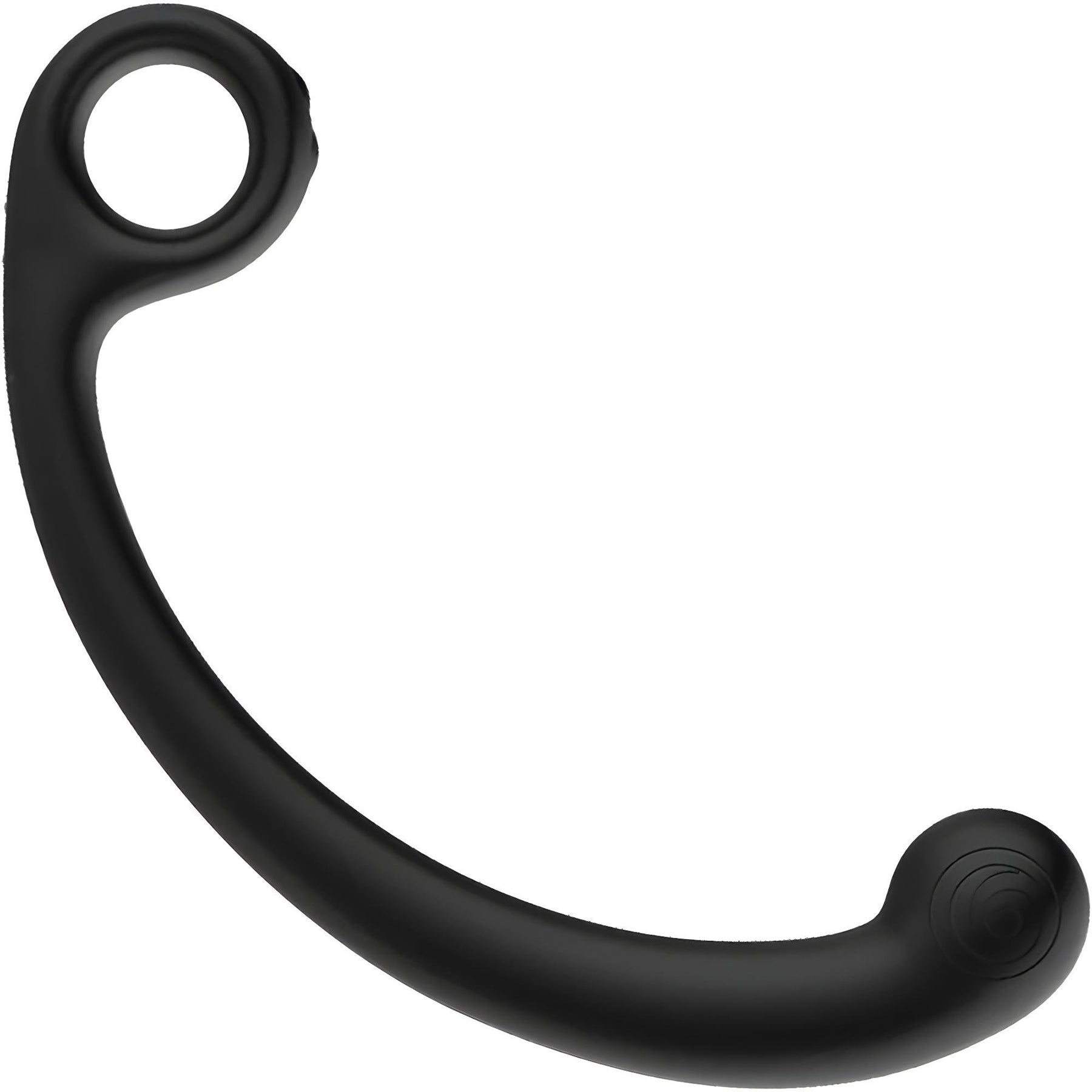SVibe Snail AXI Spot Wand Silicone Rechargeable Waterproof G-Spot Vibrator - Granite Noir