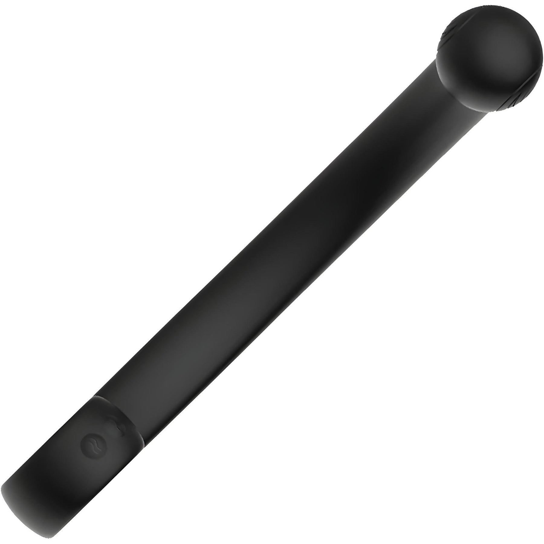 SVibe Snail AXI Spot Wand Silicone Rechargeable Waterproof G-Spot Vibrator - Granite Noir