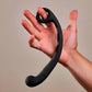 SVibe Snail AXI Spot Wand Silicone Rechargeable Waterproof G-Spot Vibrator - Granite Noir