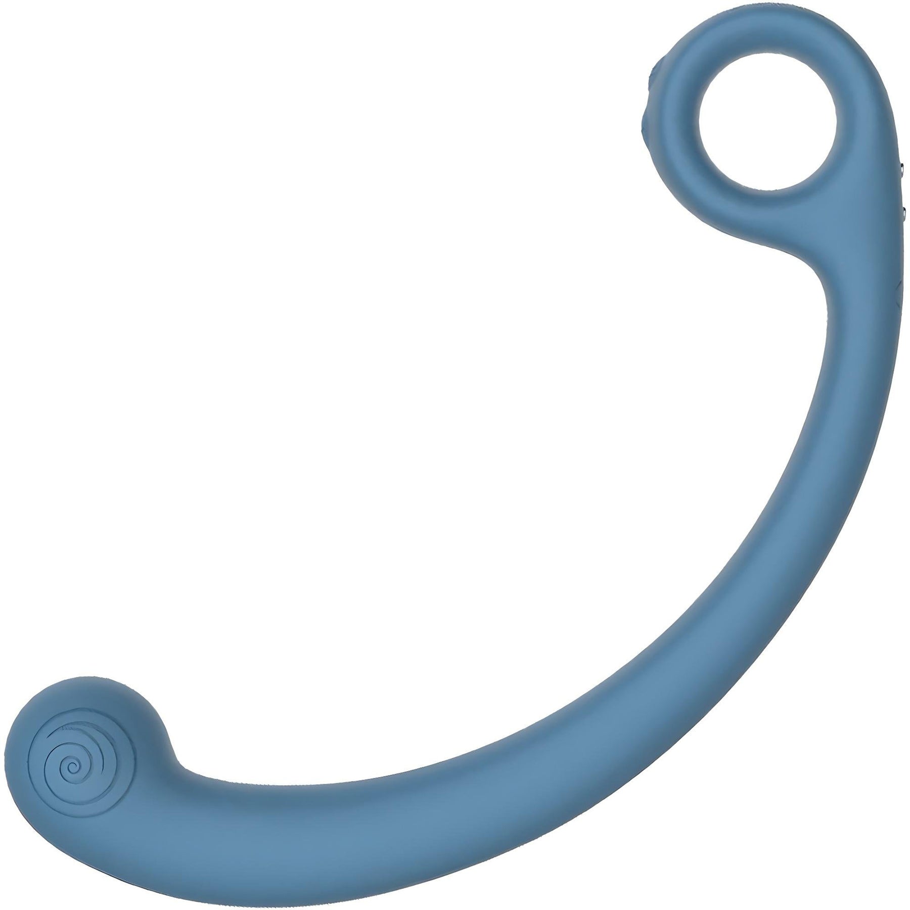 SVibe Snail AXI Spot Wand Silicone Rechargeable Waterproof G-Spot Vibrator - Blue Lagoon