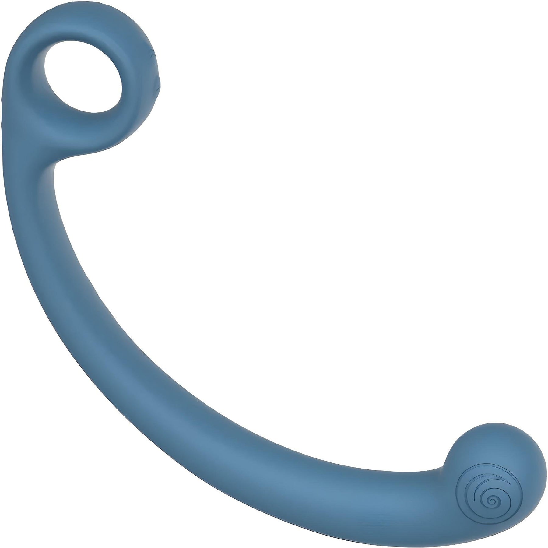 SVibe Snail AXI Spot Wand Silicone Rechargeable Waterproof G-Spot Vibrator - Blue Lagoon