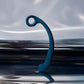 SVibe Snail AXI Spot Wand Silicone Rechargeable Waterproof G-Spot Vibrator - Blue Lagoon
