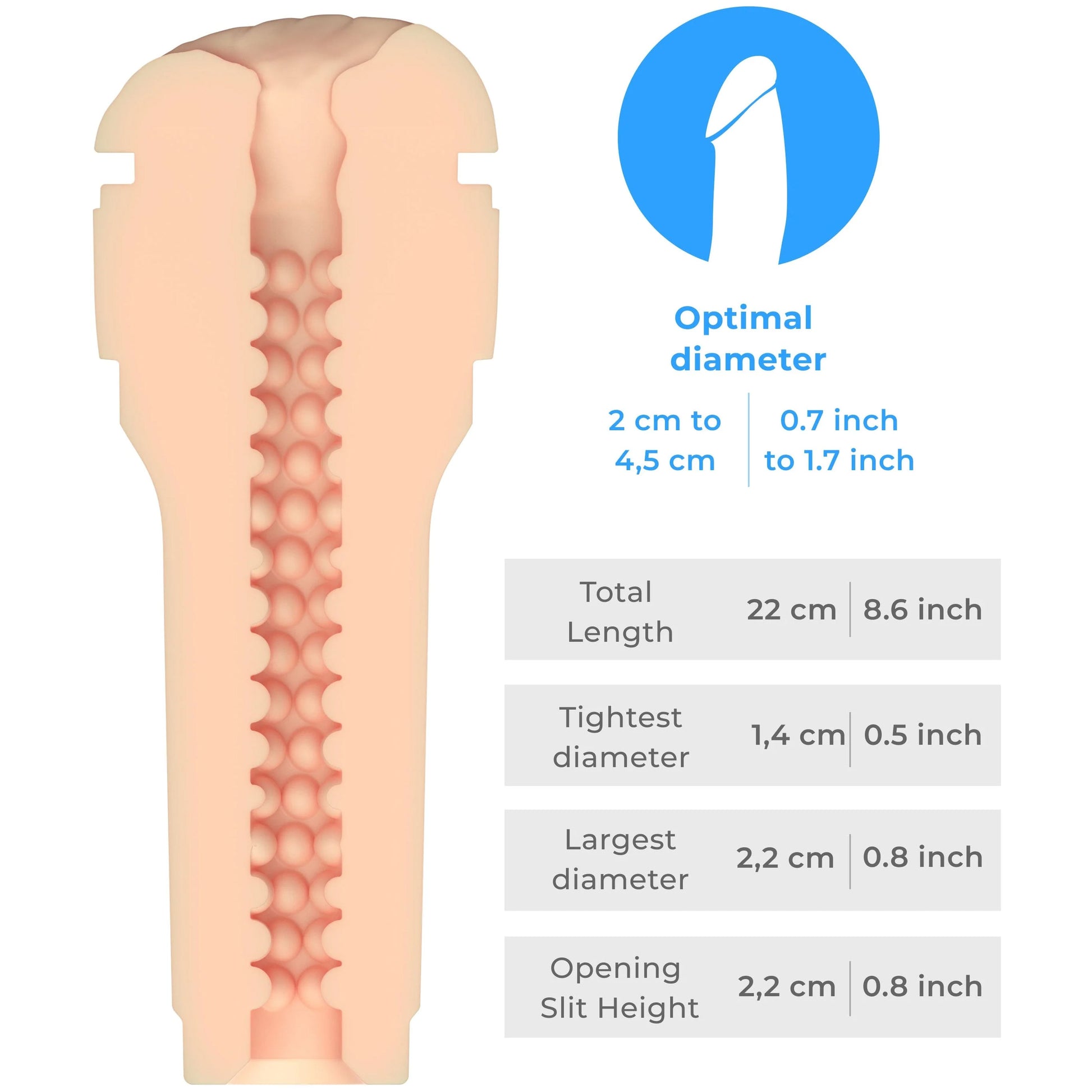 KIIROO Feel Stroker Sleeve Specs