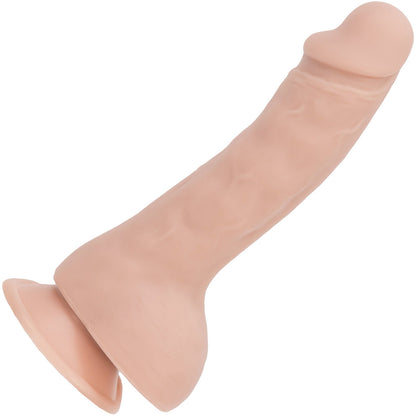 Addiction - Brad 7.5" Silicone Suction Cup Dildo With Balls - Vanilla