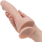 Addiction - Brad 7.5" Silicone Suction Cup Dildo With Balls - Vanilla