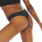 Bonks Individually Packaged Black Magic Seamless Thong - One Size