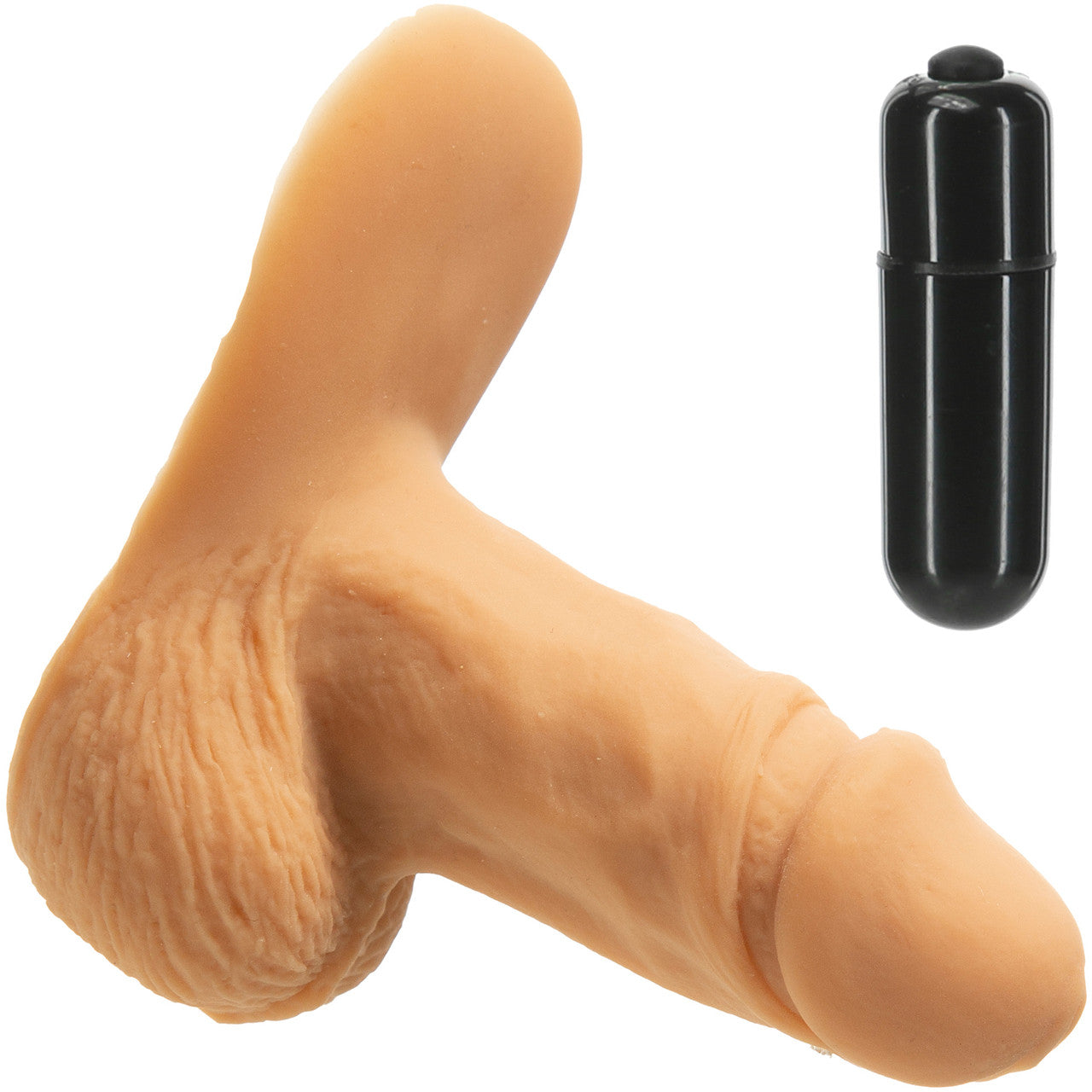 Addiction Silicone Packer With Vibrating Bullet - Vanilla