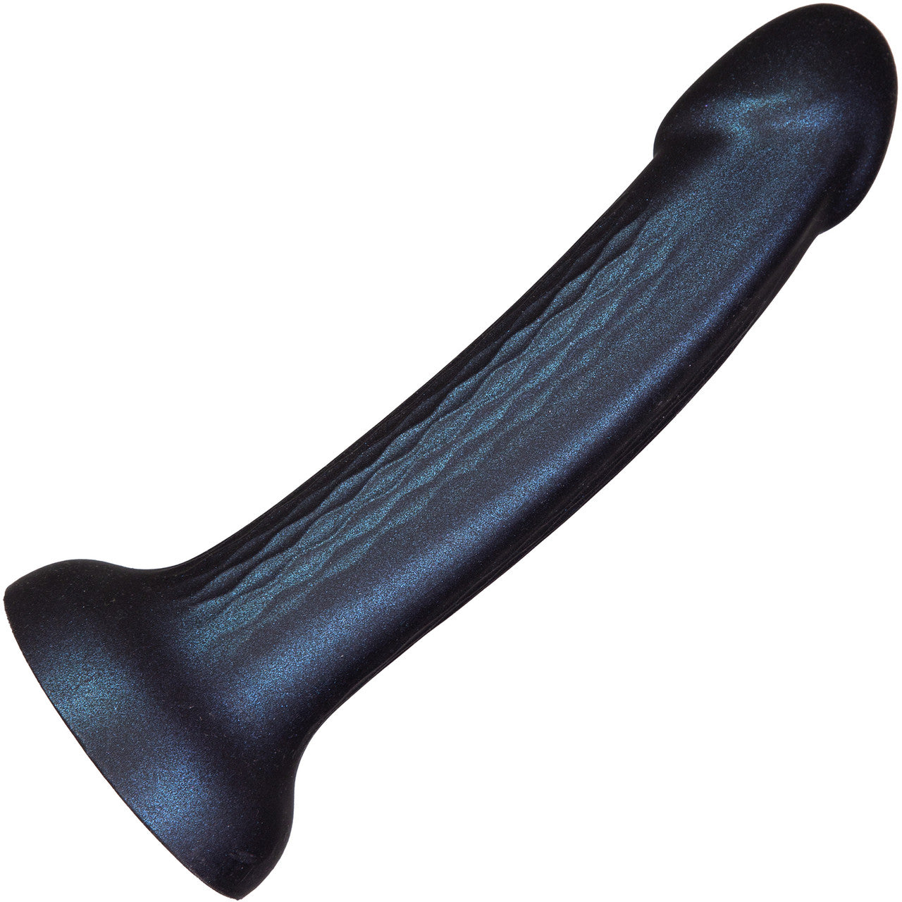 Addiction Fantasy Siren 8" Silicone Suction Cup G-Spot Dildo - Blue