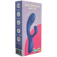 The Wonderland Rabbit Silicone Dual Stimulation Rumbly Vibrator