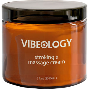 Vibeology Throb Stroking & Massage Cream 8 fl oz