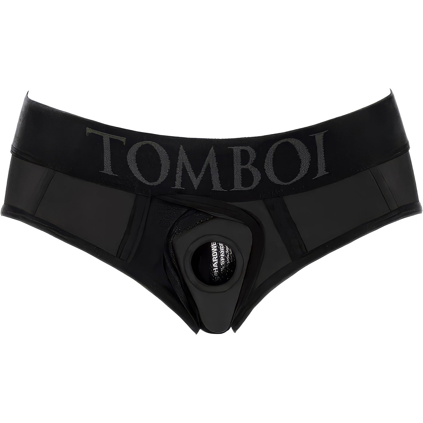 SpareParts Tomboi Cover Harness Briefs - Blackout