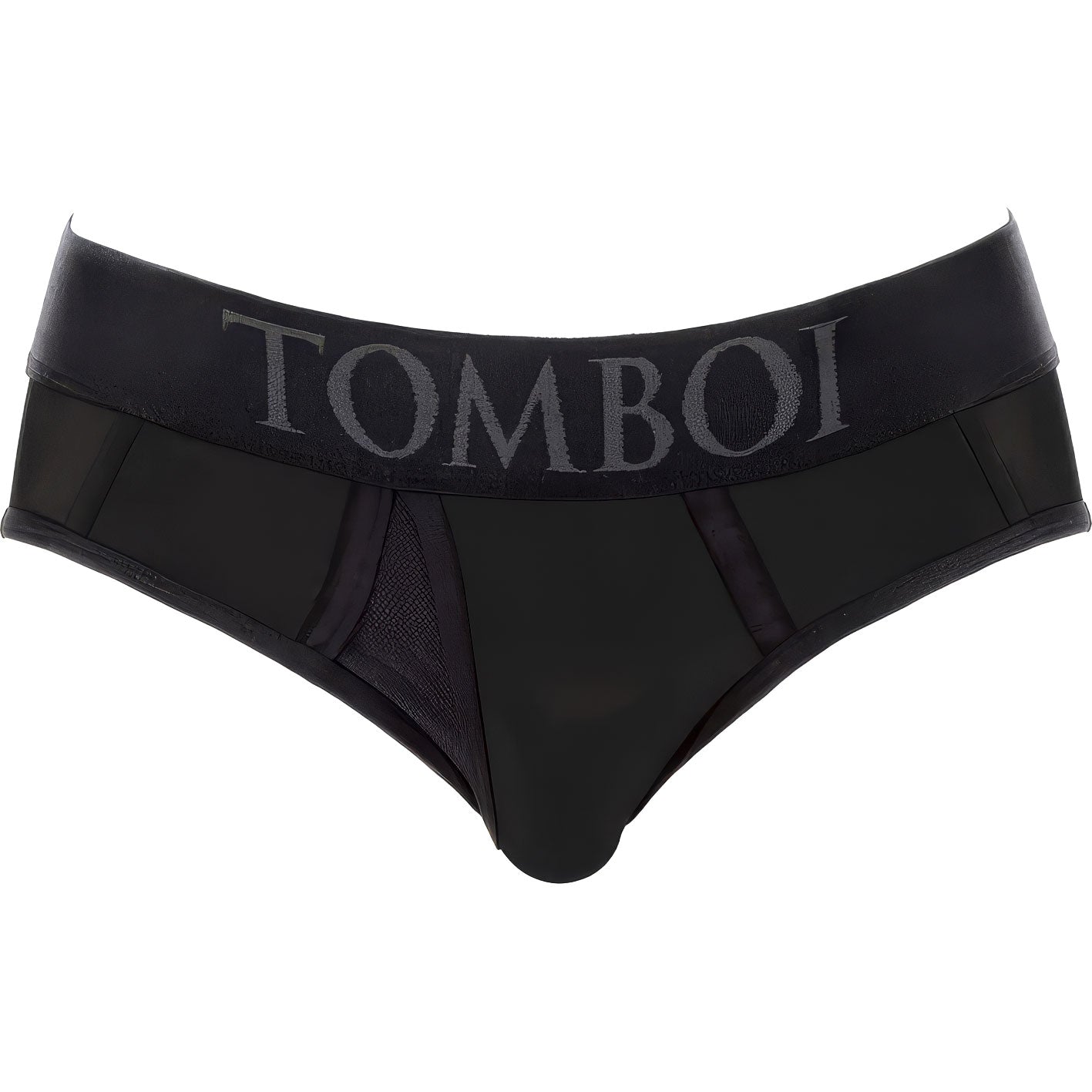 SpareParts Tomboi Cover Harness Briefs - Blackout