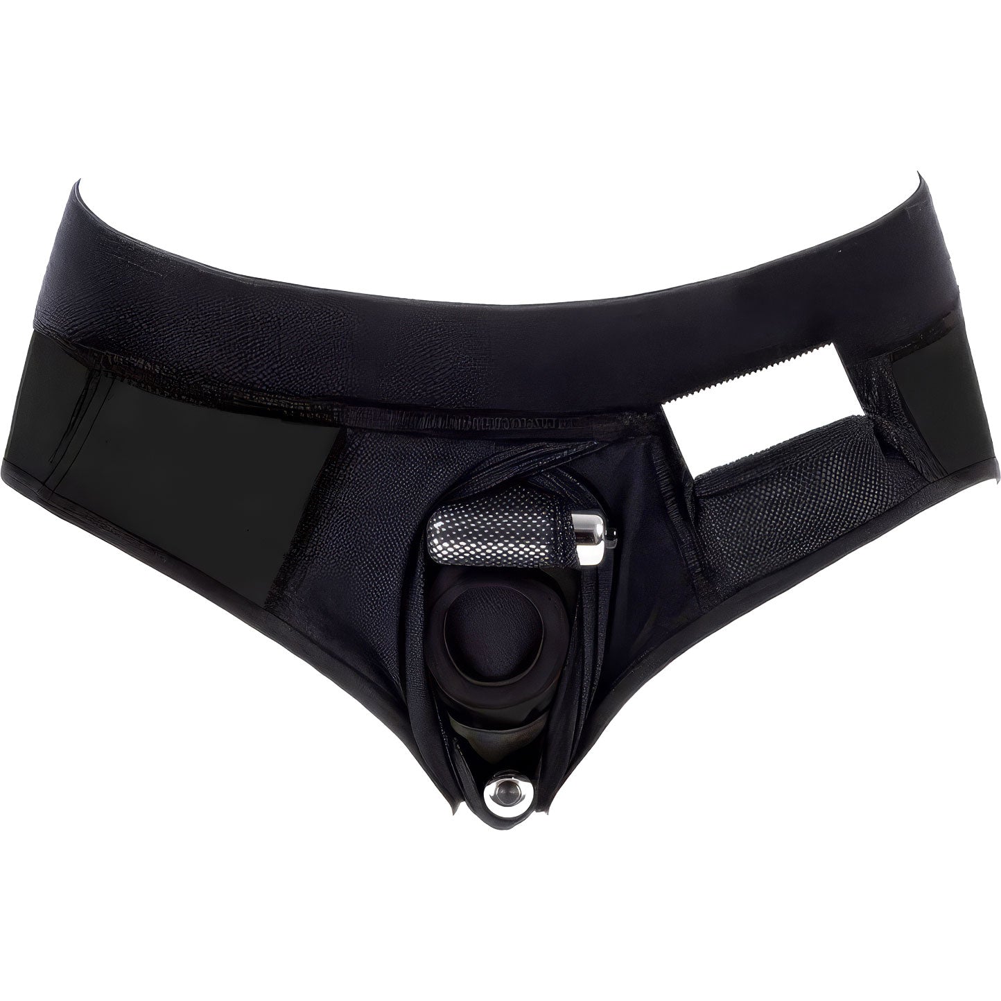 SpareParts Tomboi Cover Harness Briefs - Blackout