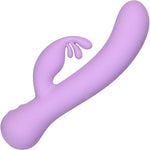 The Empress Swan Special Edition Rechargeable Silicone Dual Stimulation Vibrator - Lavender