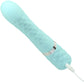 Pillow Talk Lively Silicone Waterproof Rechargeable Rotating Dual Stimulation Vibrator - Teal