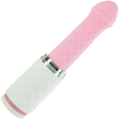 Pillow Talk Feisty Silicone Waterproof Rechargeable Thrusting Vibrator - Pink