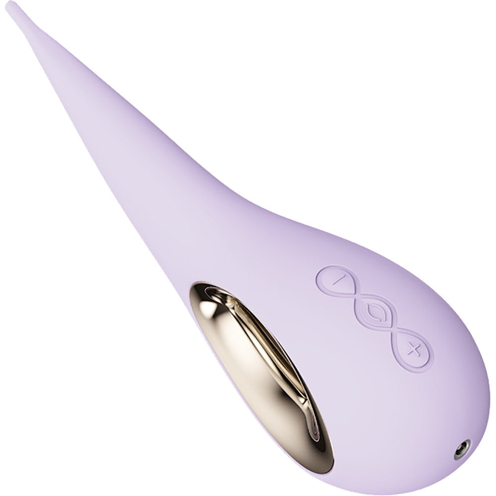 LELO DOT Revolutionary Clitoral Pinpoint Silicone Waterproof Rechargeable Vibrator - Lilac