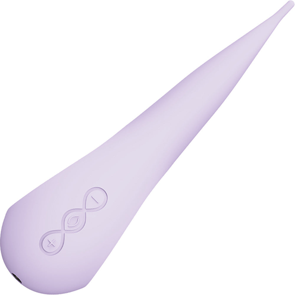 LELO DOT Revolutionary Clitoral Pinpoint Silicone Waterproof Rechargeable Vibrator - Lilac