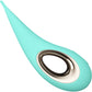 LELO DOT Revolutionary Clitoral Pinpoint Silicone Waterproof Rechargeable Vibrator - Aqua