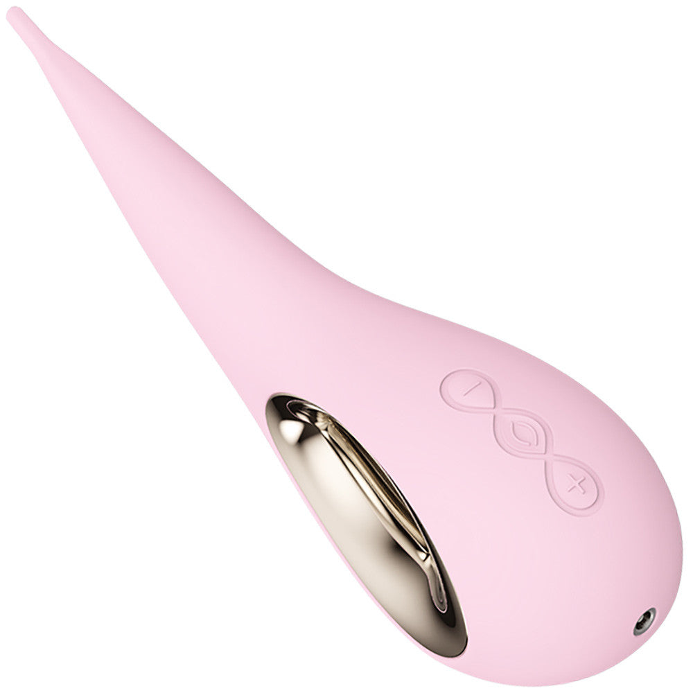 LELO DOT Revolutionary Clitoral Pinpoint Silicone Waterproof Rechargeable Vibrator - Pink