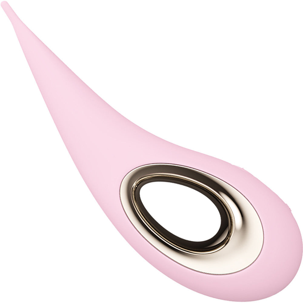 LELO DOT Revolutionary Clitoral Pinpoint Silicone Waterproof Rechargeable Vibrator - Pink