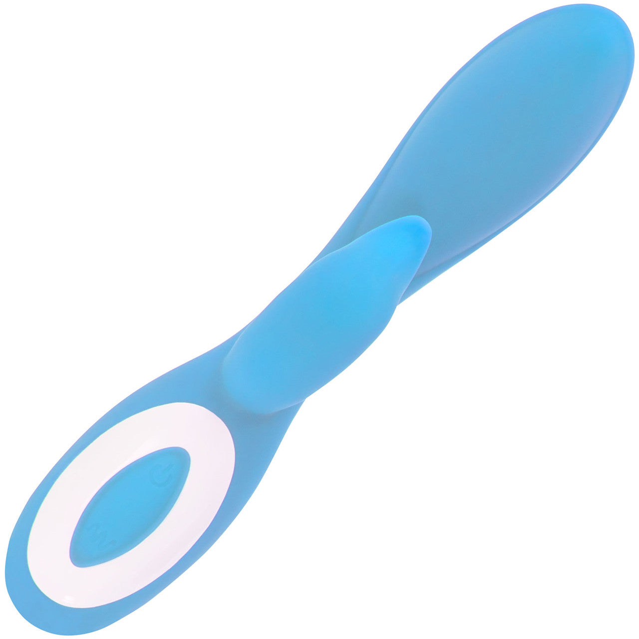 Wonderlust Harmony Rechargeable Silicone Dual Stimulation Rabbit Style Vibrator - Blue