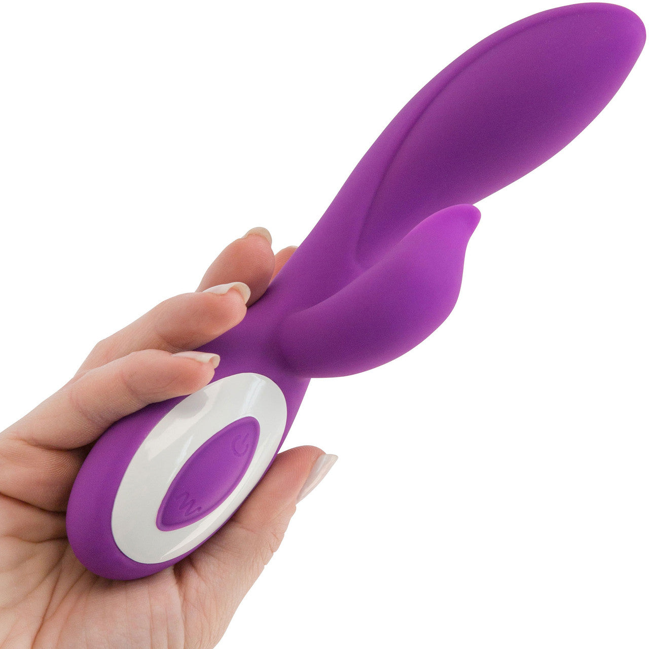 Wonderlust Harmony Rechargeable Silicone Dual Stimulation Rabbit Style Vibrator - Purple