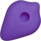 Bumpher Soft Silicone Dildo Base for Harness Play By Banana Pants - Purple