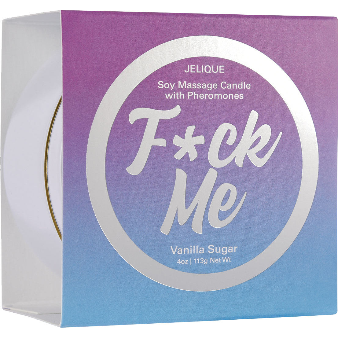 Jelique Massage Candle With Pheromones F*CK Me Vanilla Sugar 4 oz