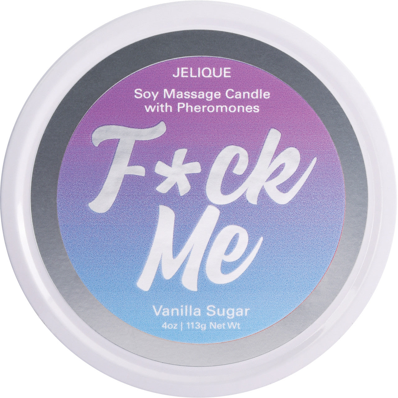 Jelique Massage Candle With Pheromones F*CK Me Vanilla Sugar 4 oz