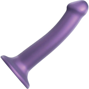 Strap-on-Me Silicone Suction Cup Dildo - Metallic Purple