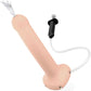 Strap-on-Me Squirting Harness Compatible Silicone Dildo - Large, Vanilla