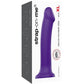 Strap-on-Me Bendable Dual Density Silicone Dildo - XL Purple