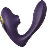 Tracy's Dog OG Clitoral Sucking Vibrator With Pleasure Air & G-Spot Vibration - Purple