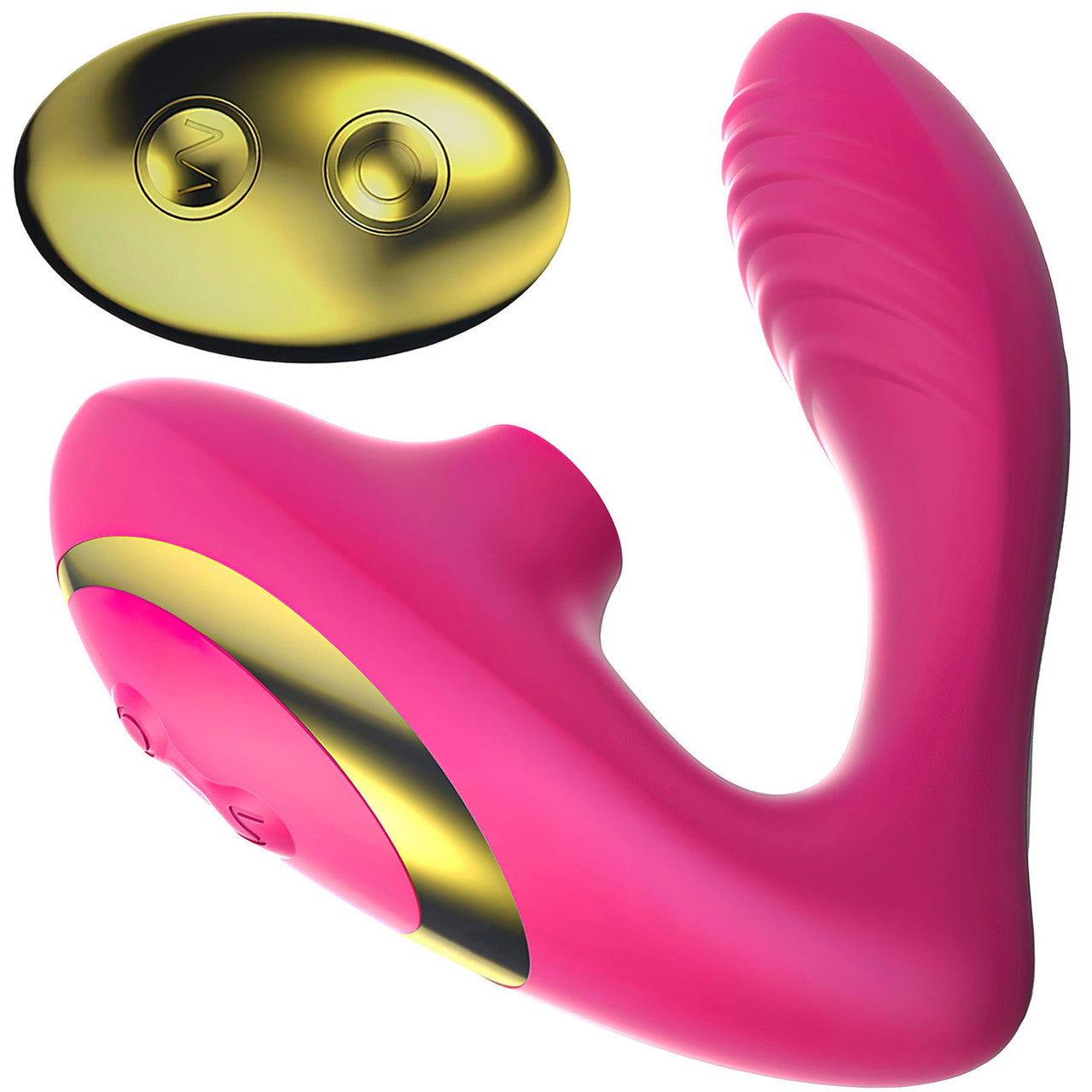 Tracy's Dog OG PRO 2 Clitoral Sucking Vibrator With Pleasure Air, G-Spot Vibration & Remote - Pink