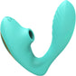 Tracy's Dog OG PRO 2 Clitoral Sucking Vibrator With Pleasure Air, G-Spot Vibration & Remote - Teal