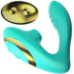 Tracy's Dog OG PRO 2 Clitoral Sucking Vibrator With Pleasure Air, G-Spot Vibration & Remote - Teal