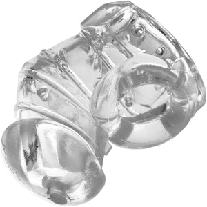 Master Series Detained 2.0 Restrictive Chastity Cage With Nubs