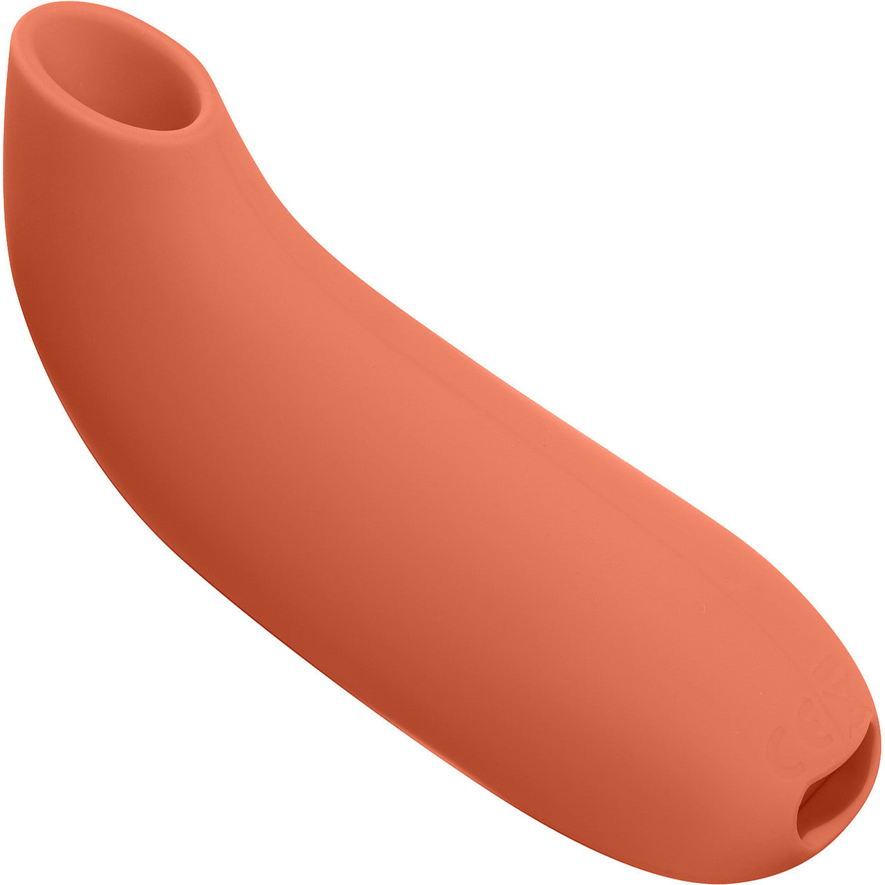 AER Silicone Rechargeable Waterproof Pressure Wave Suction Toy By Dame - Papaya