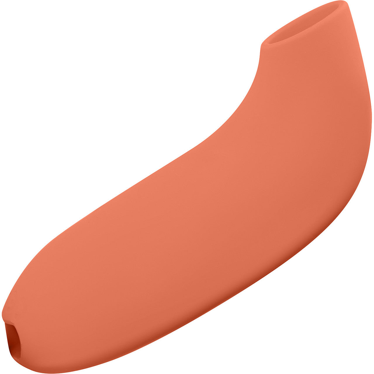 AER Silicone Rechargeable Waterproof Pressure Wave Suction Toy By Dame - Papaya