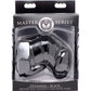 Master Series Detained Restrictive Chastity Cage With Nubs - Black