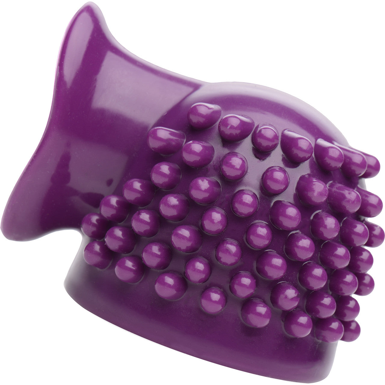 Triple Thrill 3 in 1 Silicone Wand Massager Attachment by Wand Essentials - Purple