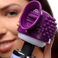 Triple Thrill 3 in 1 Silicone Wand Massager Attachment by Wand Essentials - Purple