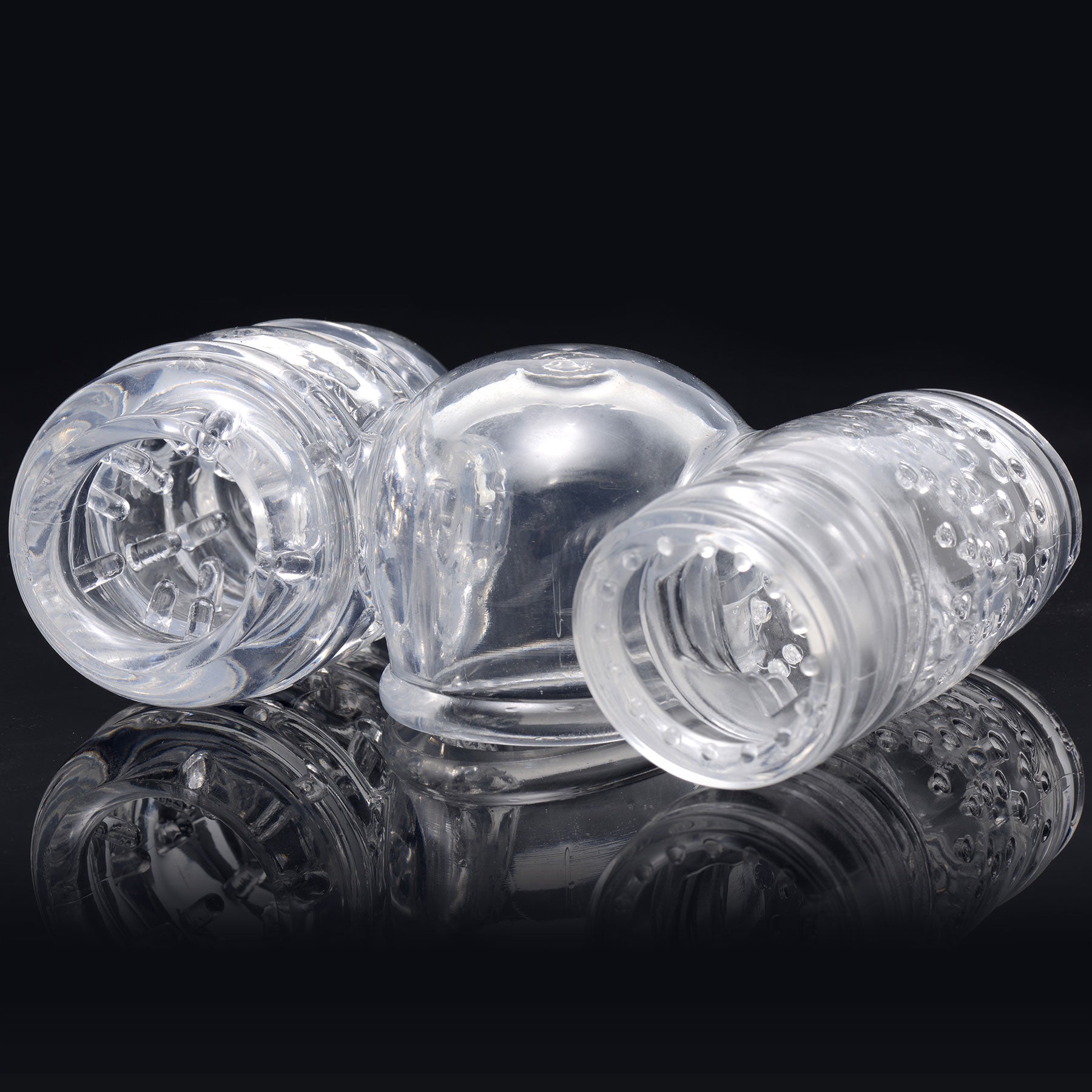 Twin Turbo Strokers 2 in 1 Wand Attachment By Wand Essentials