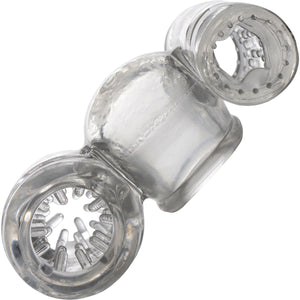 Twin Turbo Strokers 2 in 1 Wand Attachment By Wand Essentials