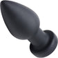 Booty Sparks Silicone 7 Mode Vibrating Butt Plug With LED Light Up Base & Remote - Large