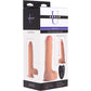 Strap U Real Thrust Silicone Thrusting & Vibrating Rechargeable Dildo With Remote - Vanilla