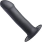 Squeeze-It Squeezable Phallic 6.75" Suction Cup Dildo - Black